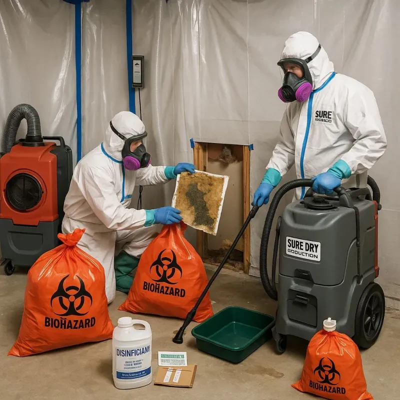 Contaminated Water Handling Protocols process in Convoy, OH